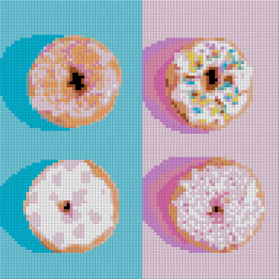 PIXART -  Donut worry, be happy - lovepixart.com - cool